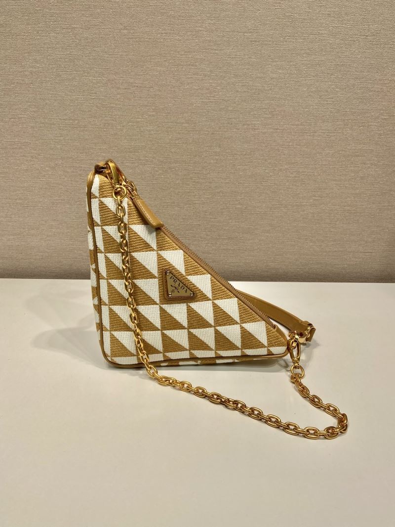 Pra*a triangle pouch